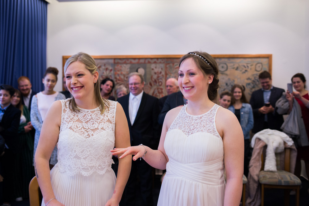 Hochzeit im Standesamt Wandsbek und Ohlendorffsche Villa in Volksdorf